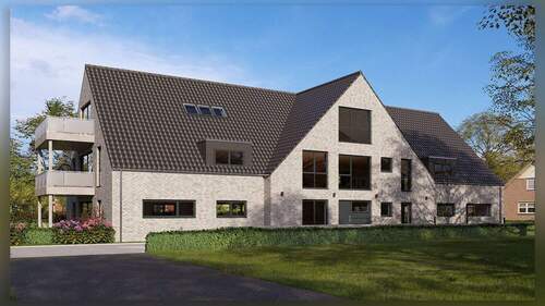 Außenansicht Mehrfamilienhaus - 3 Zimmer Etagenwohnung in Borken