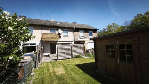 Gartenseite - 4 Zimmer Reihenmittelhaus zum Kaufen in Wunstorf