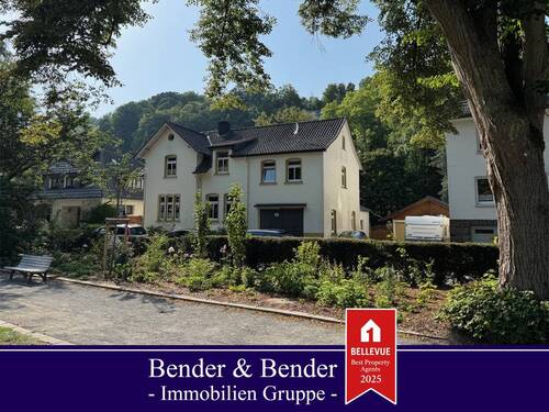 Hausansicht - Charmantes Einfamilienhaus in idyllischer Wohnlage mit Aggerzugang - vermietet!