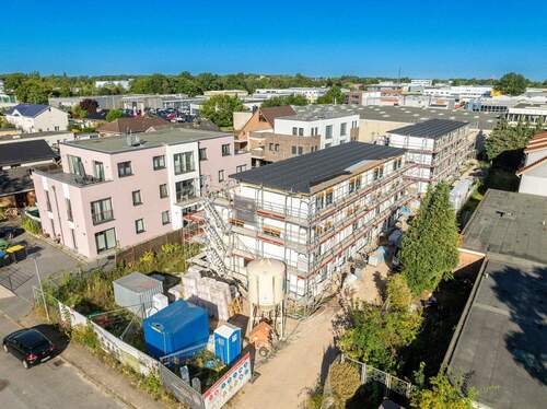 Aktueller Baufortschritt - Reihenmittelhaus mit 135,00 m² in Lübeck zur Miete