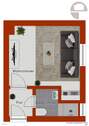 Grundriss - 1 Zimmer Etagenwohnung in Passau