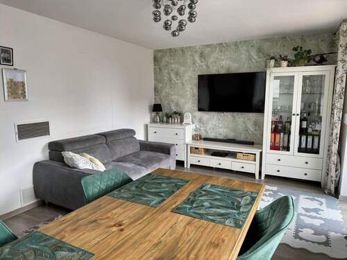 Wohnzimmer - Doppelhaushälfte mit 110,00 m&sup2; in Sigmaringen zum Kaufen