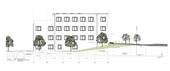 Ansicht West - #Erstbezug #Neubau #Ärztehaus #Praxisräume im 1. Obergeschoss