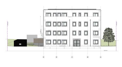 Ansicht Nord - Büro zur Miete in Michelfeld