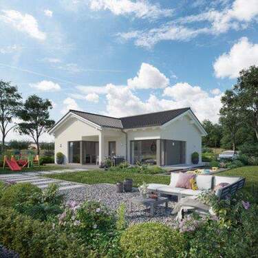 Sol 82 V2 - ??Willkommen zu Hause! - Dein Bungalow von LivingHaus inkl. Grundstück