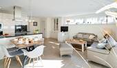 Gesamtübersicht Wohn- Esszimmer.jpg - Etagenwohnung mit 92,00 m&sup2; in Sylt zum Kaufen
