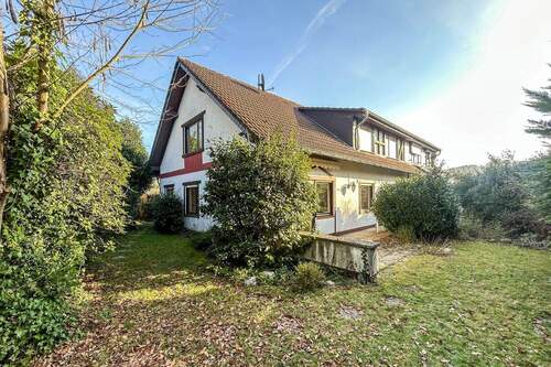 Hausansicht - Familienfreundliche Doppelhaushälfte mit Potenzial! - gestalten Sie Ihr Zuhause in Hoffnungsthal -