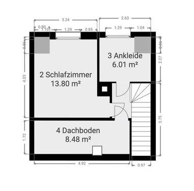 Dachgeschoss - 