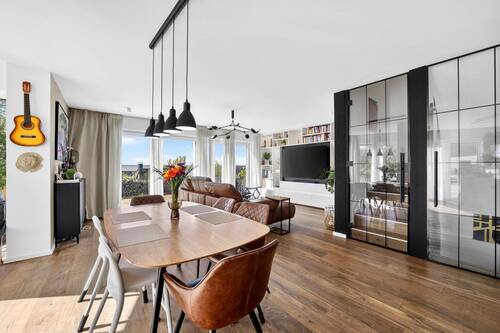 Wohn- und Essbereich - 6 Zimmer Reihenendhaus in Trier