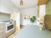 Küche (Modernisierungsbeispiel) - 6 Zimmer Einfamilienhaus in Schwelm