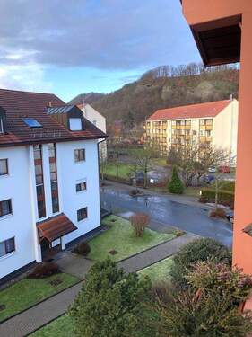 Blick vom Balkon.jpg - Etagenwohnung mit 70,30 m&sup2; in Freital zum Kaufen