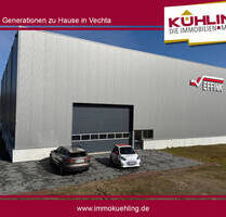 Moderne Gewerbehalle mit Top-Anbindung an die A1 - Bakum