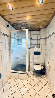 Das Tageslichtduschbad im EG - sanierungsbedürftig - 