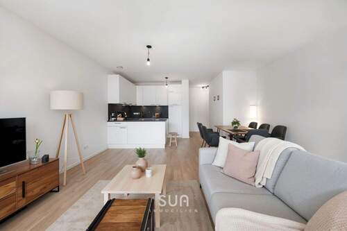 GROßER WOHN/-UND ESSBEREICH (visualisiert) - 