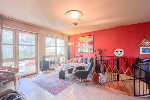 Wohnzimmer - 2 Zimmer Etagenwohnung zum Kaufen in Berlin