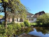 Teich mit Steg - 