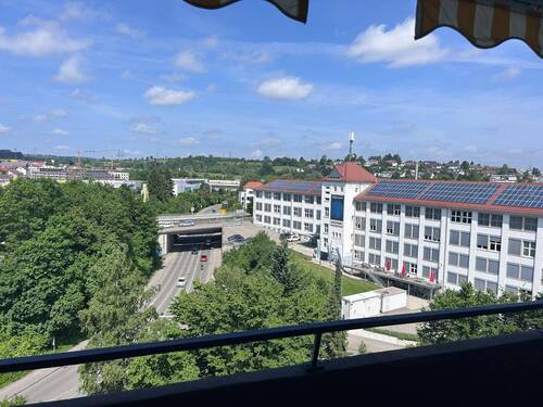 Blick vom Balkon - 
