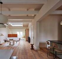 Komplett möblierte wunderschöne 1 Zimmerwohnung (Studio), W16.03, Im DG, 87 m² - Hamburg Rotherbaum