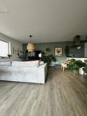 Wohn- und Essbereich - 3 Zimmer Etagenwohnung zur Miete in Albstadt