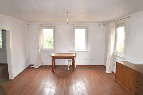 Wohnzimmer EG - Hier ist der Handwerker gefragt! Haus mit Garten in Straubenhardt-Conweiler