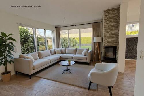 Einrichtungsbeispiel Wohnzimmer KI - 