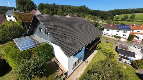 Ansicht Osten - Mehrfamilienhaus, Wohnhaus mit 204,00 m² in Lützelbach/ OT Haingrund zum Kaufen