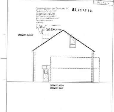 Gebäudeansicht o Maße - 