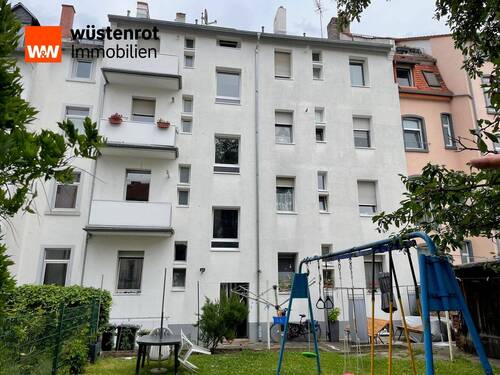 Außenansicht Rückseite - Mehrfamilienhaus, Wohnhaus zum Kaufen in Frankfurt am Main / Fechenheim