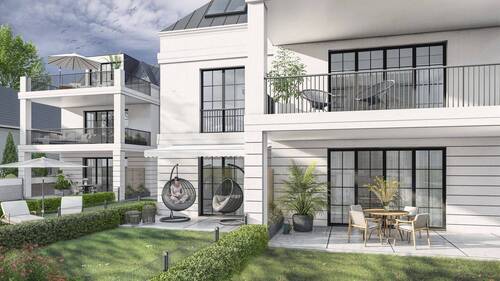 Bild 1 - Bad Nauheim - Provisionsfrei - Komfort-Erdgeschosswohnung mit großem Garten