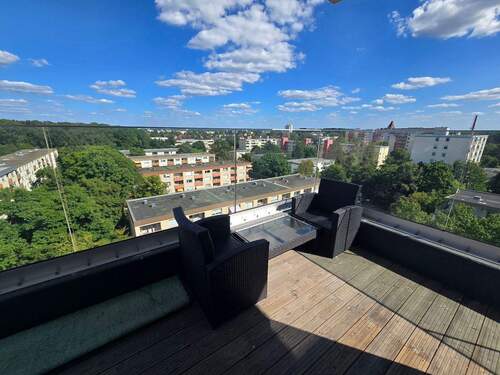 Terrasse - 2 Zimmer Etagenwohnung in Nürnberg