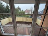 Blick aus Wohnzimmer zum Balko - 