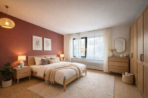 Schlafzimmer (Wohnbeispiel) - 