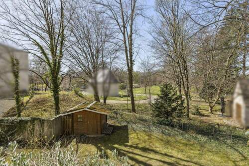 Blick vom Balkon - 4 Zimmer Einfamilienhaus in München