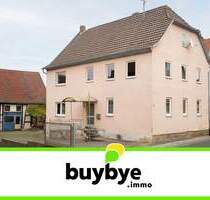 Mellrichstadt: Einfamilienhaus mit Scheune und großem Grundstück im Ortskern - ideal für Handwerker und Individualisten