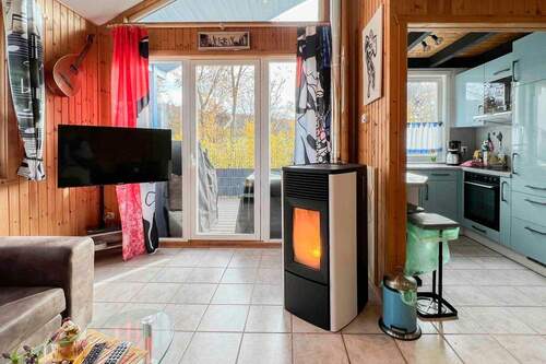 Wohnzimmer - 4 Zimmer Doppelhaushälfte in Extertal