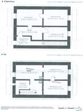 Vorderhaus EG+OG (renovierungsbedürfitg) - 