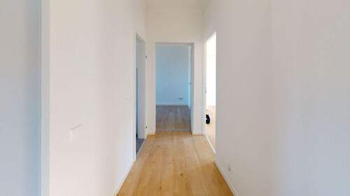 Flur - 4 Zimmer Etagenwohnung in Kodersdorf