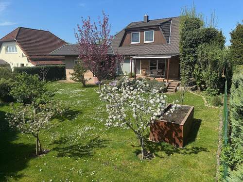 Gepflegt angelegter Garten - 