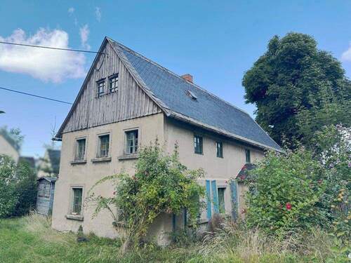 Haus seitlich - Einfamilienhaus mit 60,00 m&sup2; in Steina zum Kaufen