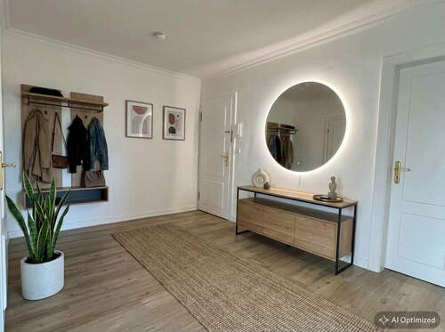 [KI-optimiertes Foto] Großzügige Eingangsdiele - 