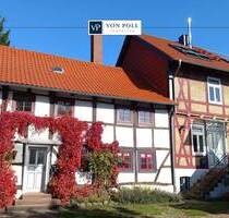 Liebhaberobjekt - zwei restaurierte Fachwerkhäuser mit gepflegtem Garten und NebengebäudenBauplatz - Denkte / Groß Denkte