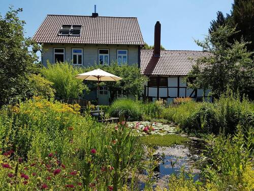 Gartenansicht - 1 Zimmer Mehrfamilienhaus, Wohnhaus in Denkte / Groß Denkte