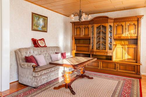 Wohnzimmer - 3 Zimmer Einfamilienhaus zum Kaufen in Hochdonn