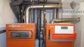 2 getrennte Gasheizungen mit Warmwasser - 