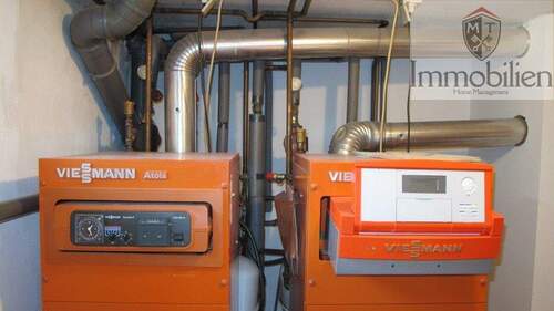2 getrennte Gasheizungen mit Warmwasser - 