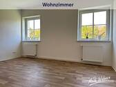 Wohnzimmer - Etagenwohnung mit 57,40 m&sup2; in Halle zur Miete