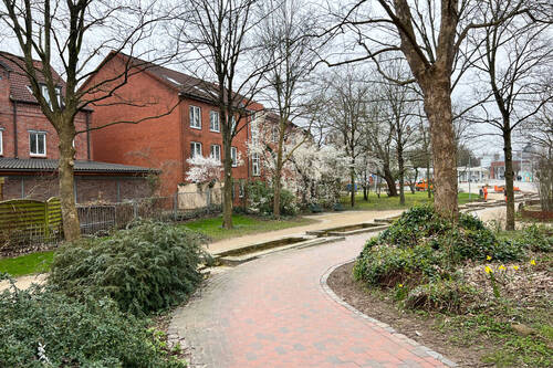 Park direkt nebenan - 