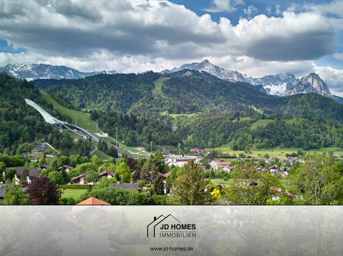 Traumhafter Blick - Traumblick trifft Lage, modernes Landhaus mit Blick über GAP