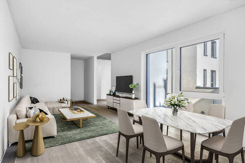 Wohnzimmer (rendering) - 