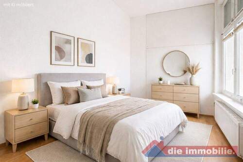Schlafzimmer_1 mit KI möbliert - 